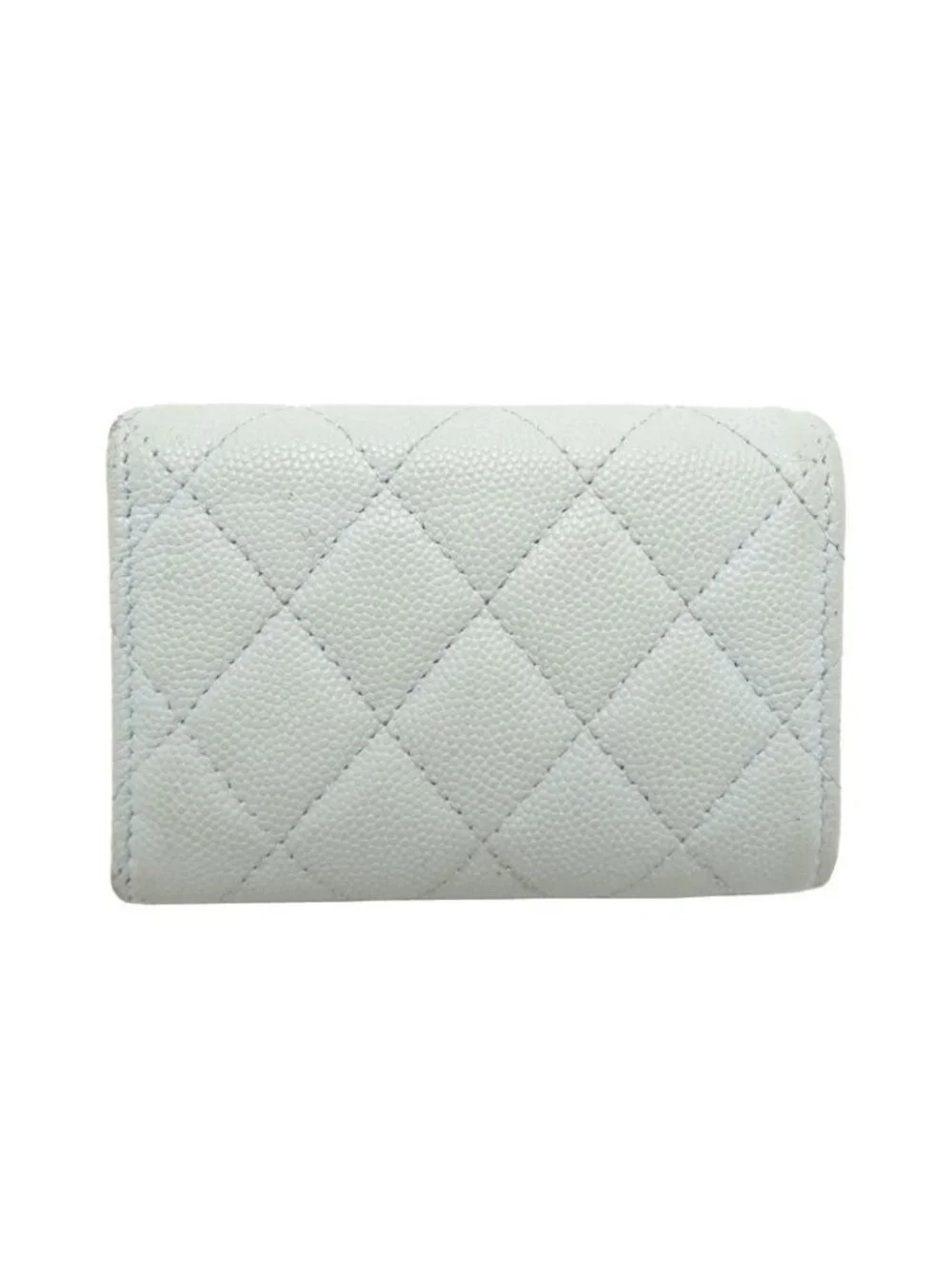 Chanel Trifold Wallet Blue